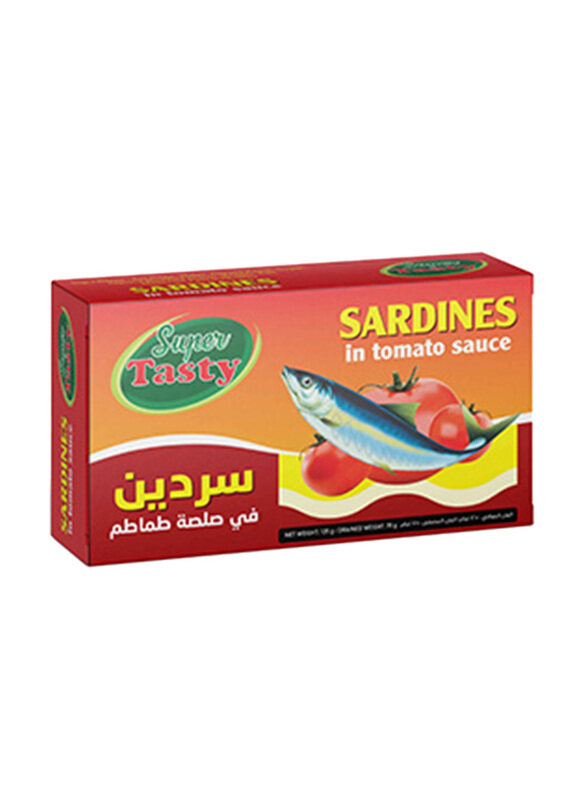 

Super Tasty Sardine in Tomato Sauce, 125g