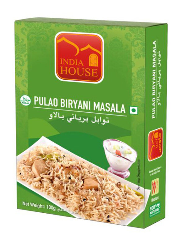 

India House Pulao Biryani Masala, 100g