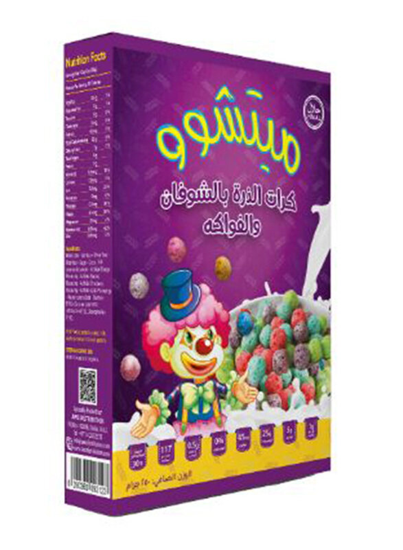 

Meetshoo Fruit Puffs Breakfast Cereal, 250g
