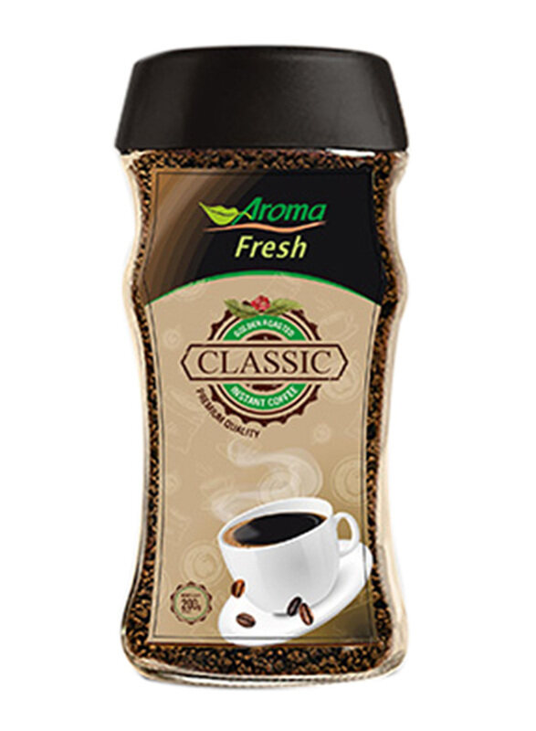 

Aroma Fresh Instant Coffee Classic (Glass Jar), 100g