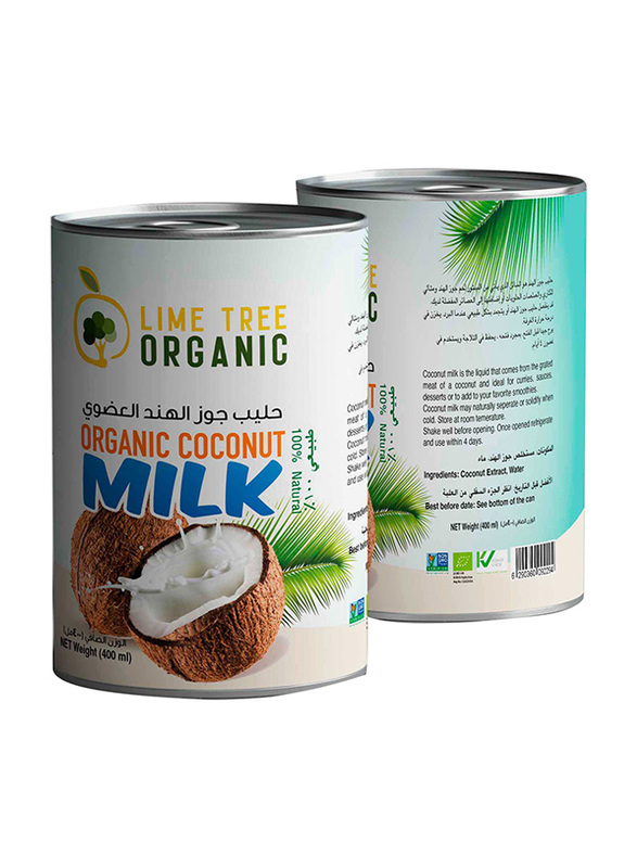 

Lime Tree Organic Organic Coconut Milk, 400ml