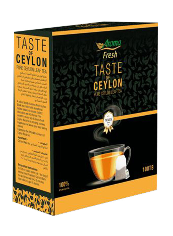 

Aroma Fresh Ceylon Tea Bag (Box), 50 x 2g