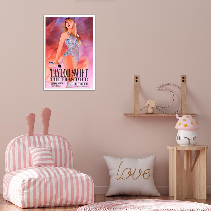 Cmioueo Taylor Poster The Eras Tour Swift Wall Art October 13 World Tour Movie Posters Swift Wall Decor, 12 x 18 inch, Multicolour