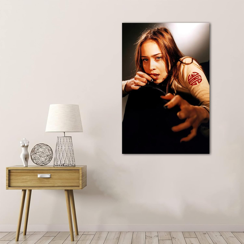 Fiona Apple Music Singer Art Canvas Wall Poster, 12 x 18-inch, Multicolour