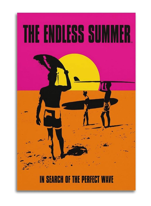 

Generic The Endless Summer Canvas Poster, Multicolour