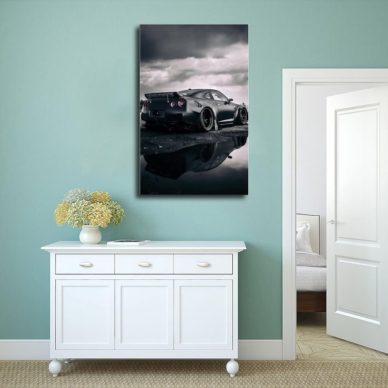 Yolanch R35 Poster Jdm Poster Gtr Sports Car Posters, Multicolour