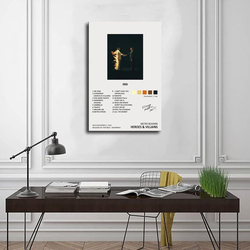 Tobiang Boomin Heroes Metro Poster Punks Signed Music Album Fabric Poster for Bedroom Decoration, Sports, Landscape & Office, Multicolour