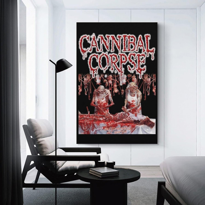 Cannibal Corpse Band Music Album Cover Poster, Multicolour