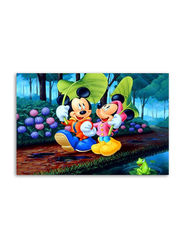 Ifunew Mickeys Cartoon Minnie Poster, Multicolour