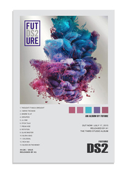 Psimet Future DS2 Album Cover Wall Art Canvas Poster, 12 x 18 inch, Multicolour