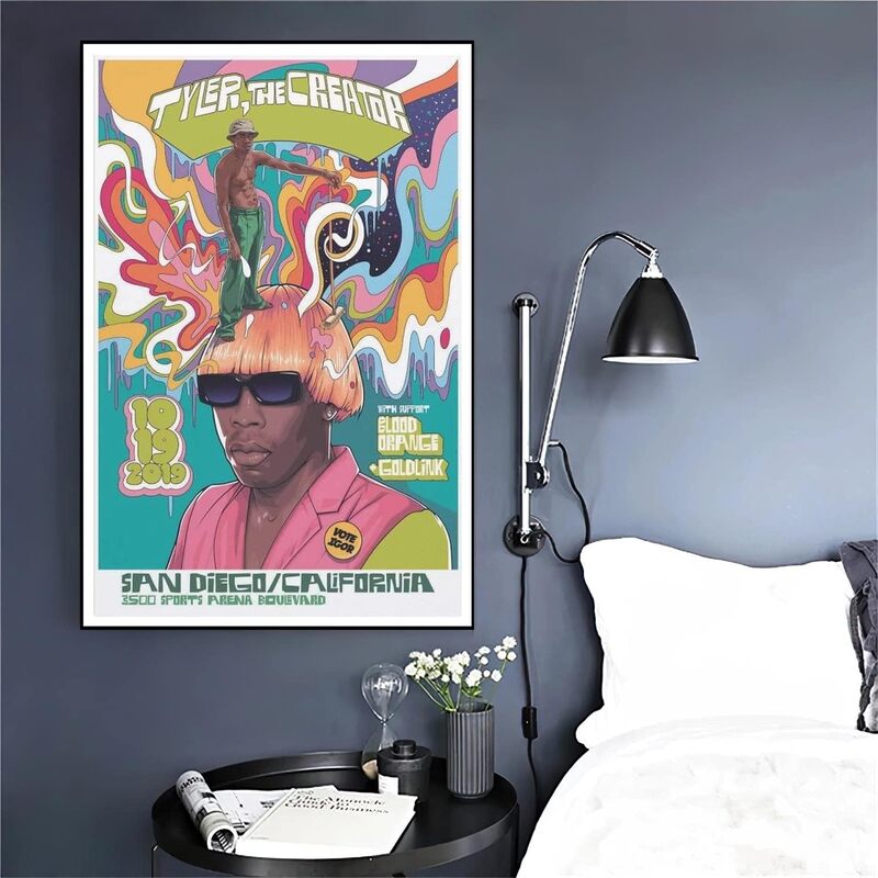 Motlwat Tyler The Creator Goblin Album Poster, 16 x 24 inch, Multicolour