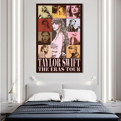 Sbemyenus Vintage Taylor Midnights Swift Album Cover The Eras Tour Music Posters, Multicolour