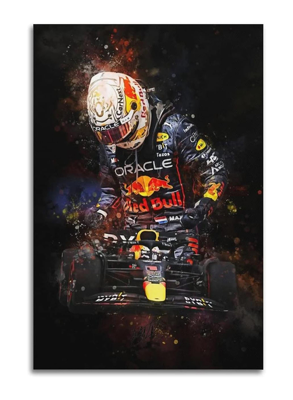 Yiylunneo F1 Formula 1 Max Verstappe Poster Posters for Room Aesthetic Canvas Wall Art, Multicolour
