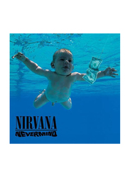 Live It Up Nirvana Baby Swim Nevermind Rolled Poster, Blue