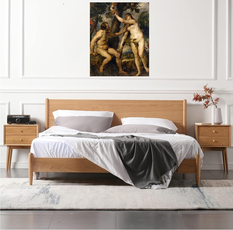 123 Life Peter Paul Rubens The Fall Of Man Classic Baroque Style Wall Art Poster, 12 x 15 inch, Multicolour