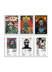 Jokimal Mf Doom Set Poster, 6 Pieces, Multicolour