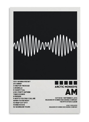Xinya Arctic Monkeys Am Album Cover Posters for Room Aesthetic Canvas, Black/White