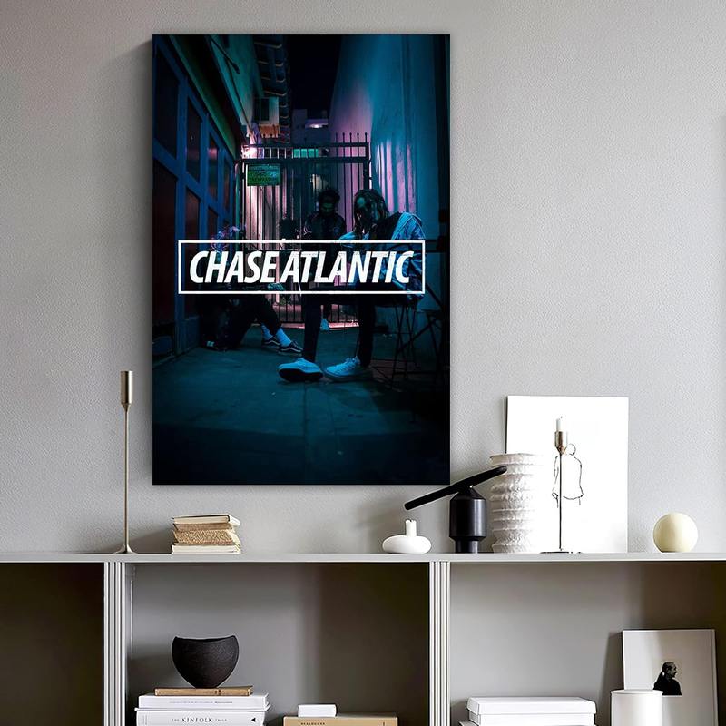 Chase Atlantic Band Canvas Art Wall Poster, 12 x 18 inch, Multicolour