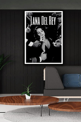 Ukeclvd Lana Del Rey Malena Movie Poster, Black/White