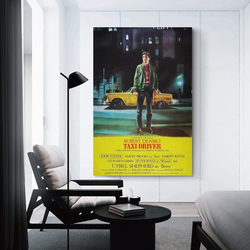 TONGYANG Aesthetic Wall Decor Taxi Driver Movie Poster, Multicolour