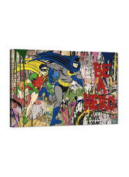 Yatsen Bridge Banksy Superhero Wall Art Painting Poster, Multicolour