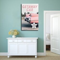 Tubalu Vintage Taylor Poster Getaway Car Album Cover Posters, Multicolour