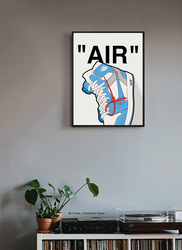 Liya Hypebeast Air Sneaker Poster, Multicolour