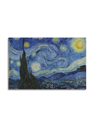 Njyxart Starry Night Van Gogh Art Poster, Blue