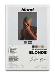 Zkids Frank Ocean Poster Blonde Album Cover Music Poster, Multicolour