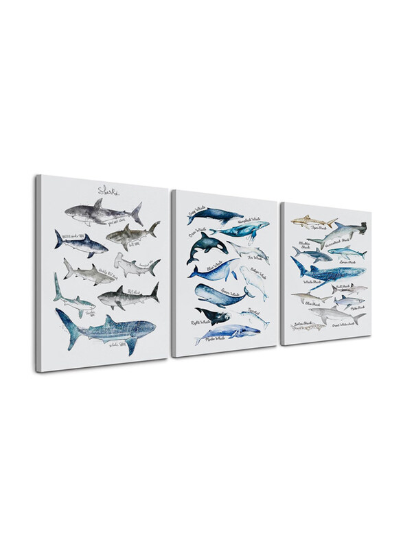 

Nogrit Fish Poster, Multicolour