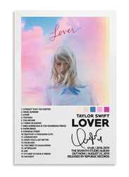 Boyg Taylor Swift Lover Album Cover Poster Canvas, Multicolour