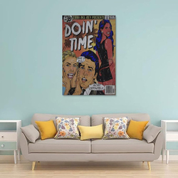 Momoo Lana Del Rey Poster Doin' Time Comic Music Poster, 30 x 45cm, Multicolour