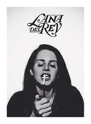 Burning Desire Lana Del Rey Musician Singer Poster, 12 x 18-inch