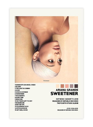 Ouncla Ariana Sweetener Album Cover Canvas Poster, 40 x 60cm, Multicolour