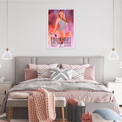 Cmioueo Taylor Poster The Eras Tour Swift Wall Art October 13 World Tour Movie Posters Swift Wall Decor, 12 x 18 inch, Multicolour