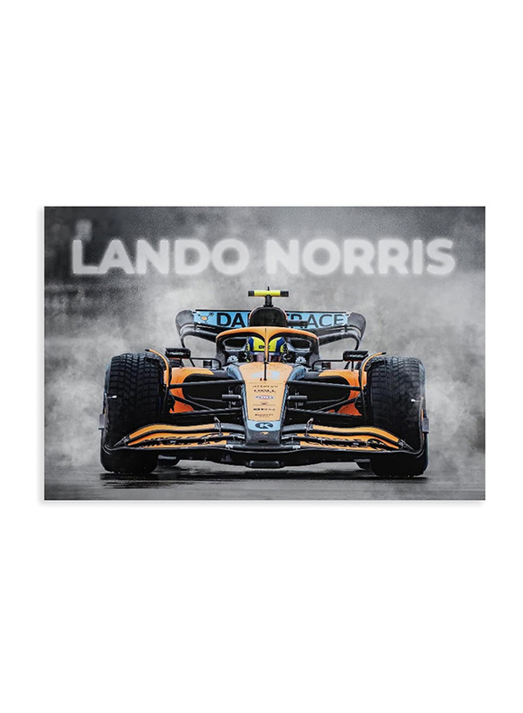 

Erwyn Mclaren Formular One F1 Car Canvas Wall Art Posters Canvas, 16 x 24 inch, Multicolour