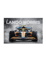 Erwyn Mclaren Formular One F1 Car Canvas Wall Art Posters Canvas, 16 x 24 inch, Multicolour