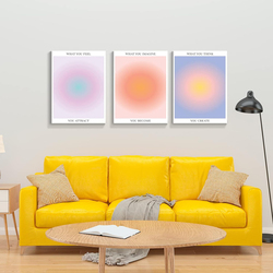 Ziyuan Colourful Aura Posters, 16 x 24inch, Multicolour