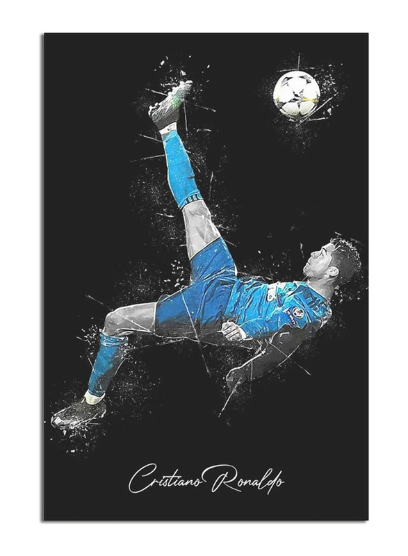 

Wangt Football Sports Super Star Cristiano Ronaldo Poster, Multicolour