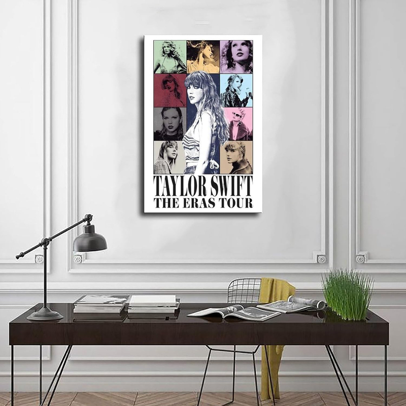 Yansheng Music Poster Taylor Poster Swift Canvas Poster, Multicolour