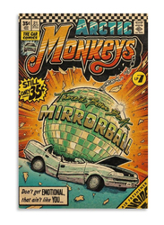 Voxn Mirrorball Arctic Monkeys Poster, 12 x 18-inch, Multicolour