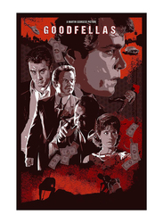 Ukeclvd Goodfellas Movie Poster Family Decorative Painting Wall Art Canvas, Multicolour