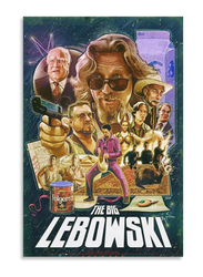 Aah 1988 The Big Lebowski Classic Movie Poster, 16 x 24-inch, Multicolour