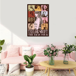 Sbemyenus Vintage Taylor Midnights Swift Album Cover The Eras Tour Music Posters, Multicolour