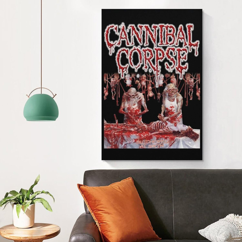 Cannibal Corpse Band Music Album Cover Poster, Multicolour