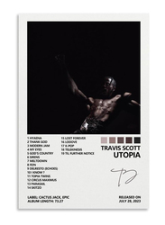 Luowei Utopia Album Cover Posters, 16 x 24inch, Black/White