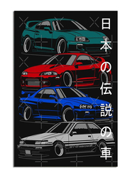 Cenqcwaro Japanese Car Legends Essential GTS Poster, Multicolour