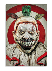 Ljldshangb The Clown Horror Poster, Multicolour