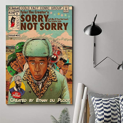Jinxx Tyler The Creator Vintage Decorative Painting Canvas Wall Posters, Multicolour