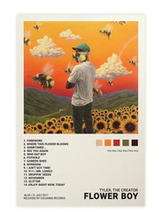 Zxety Tyler Flower Boy Album Cover Poster, 12 x 18-inch, Multicolour